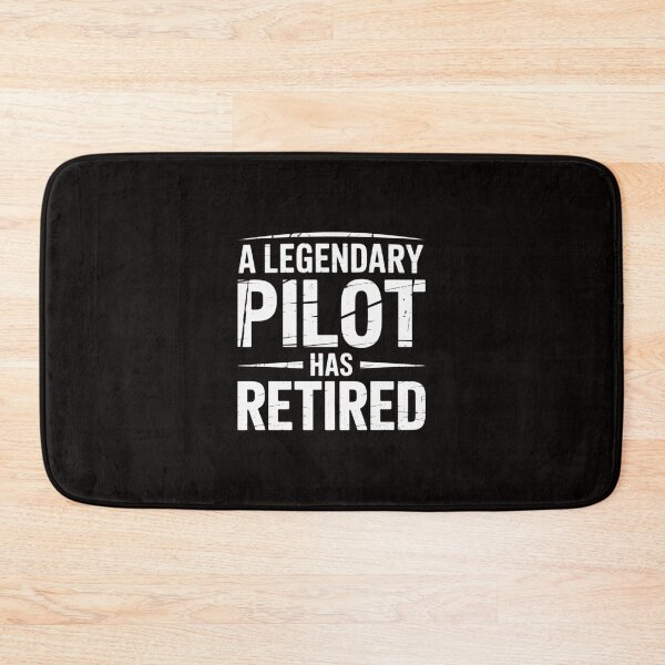 Item preview, A LEGENDARY PILOT HAS RETIRED Retirement Copilot Gift designed and sold by silladive.