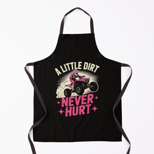 Item preview, A Little Dirt Never Hurt 4 Wheeler ATV Quad Kids Girls designed and sold by silladive.
