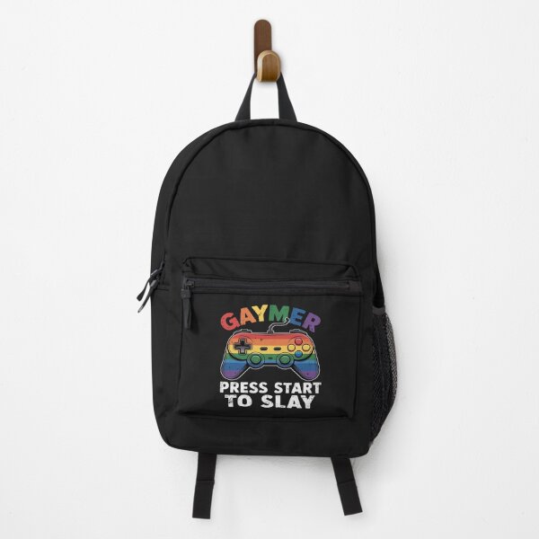 Item preview, Funny Gaymer Gay Pride Rainbow Flag Video Gamer LGBT 4 designed and sold by itsnothatweird.