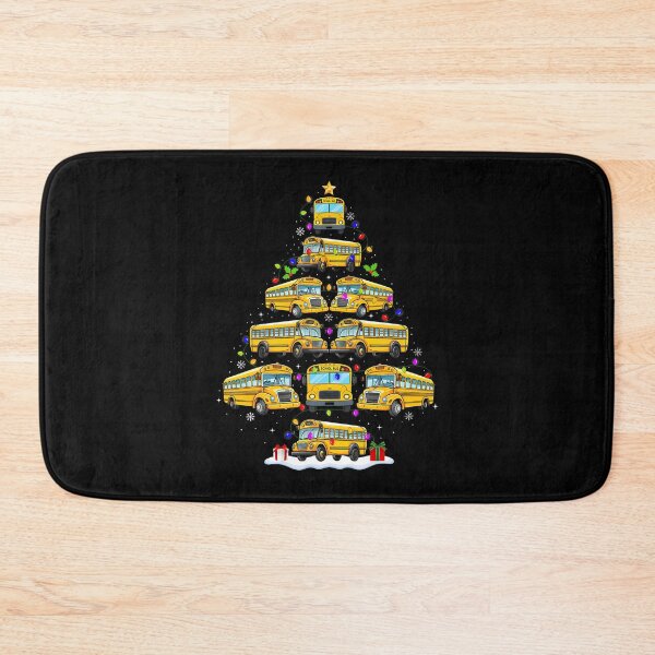 Item preview, School Bus Christmas Tree Lights Bus Driver Xmas 	s designed and sold by CarmelaConstan.