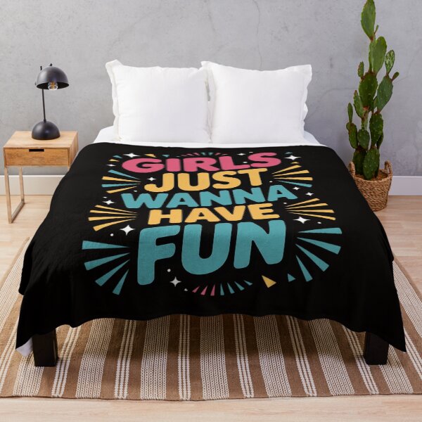 Item preview, 80's Girls Just Wanna Have Women Girls 1980s designed and sold by silladive.