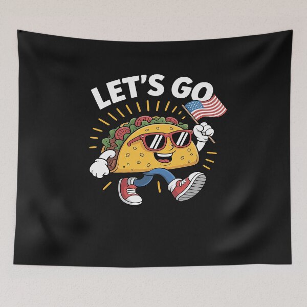 Item preview, Funny Let's Go Taco 7 designed and sold by itsnothatweird.
