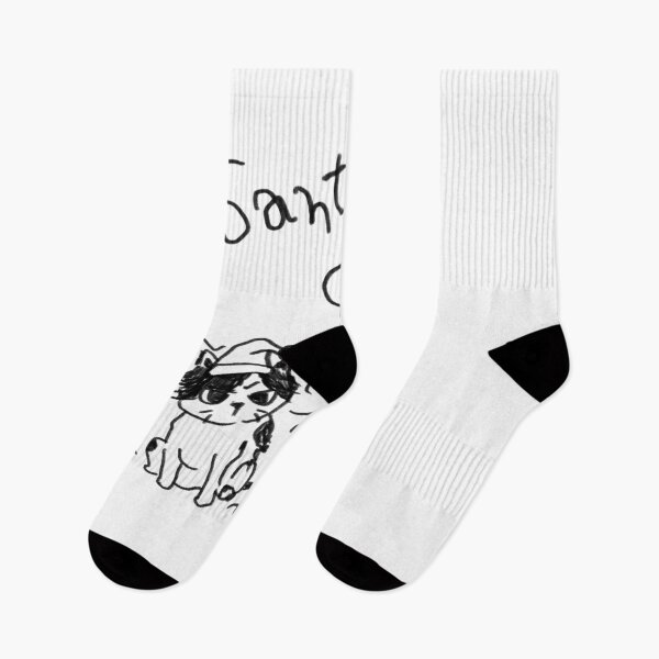 Item preview, Santa Claws Cat Lover Gift Funny Xmas  doodle hand drawn designed and sold by JiraVibes.