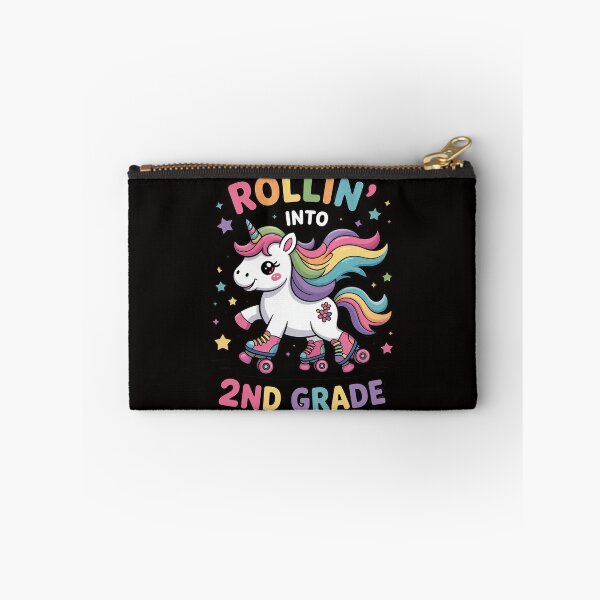 Item preview, 2nd Grade Back To School First Day Girl Rollin Unicorn designed and sold by silladive.