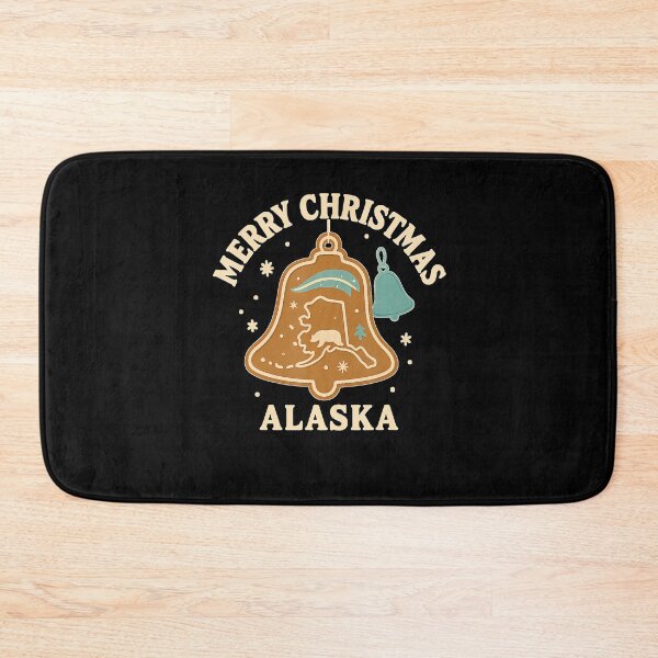 Item preview, Alaska Christmas Shirt Bell Ornament 2025 Gingerbread Bear designed and sold by KristyCharleen.