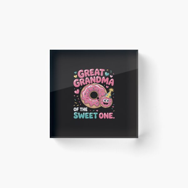 Item preview, 1st Birthday Donut Great Grandma Of The Sweet One designed and sold by silladive.