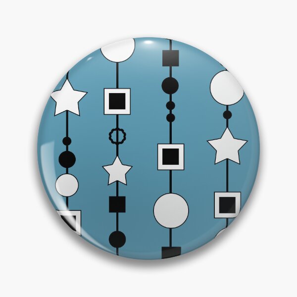 Item preview, Festive pattern with string beads and star decorations  designed and sold by fuzzyfox.