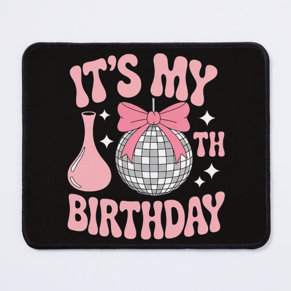 Item preview, 10th Birthday Coquette Bow Disco Ball 10 Year Old Birthday designed and sold by silladive.