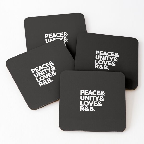Item preview, Peace Unity Love & R&B RnB Soul Music Lovers designed and sold by silladive.