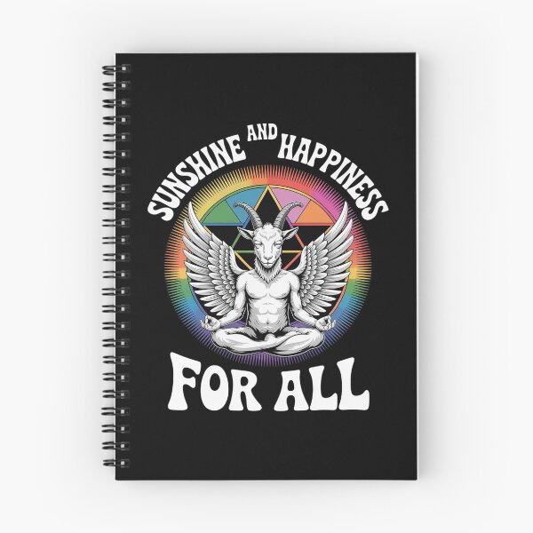 Item preview, Funny Sunshine and Happiness For All LGBT Gay Pride Baphomet designed and sold by itsnothatweird.