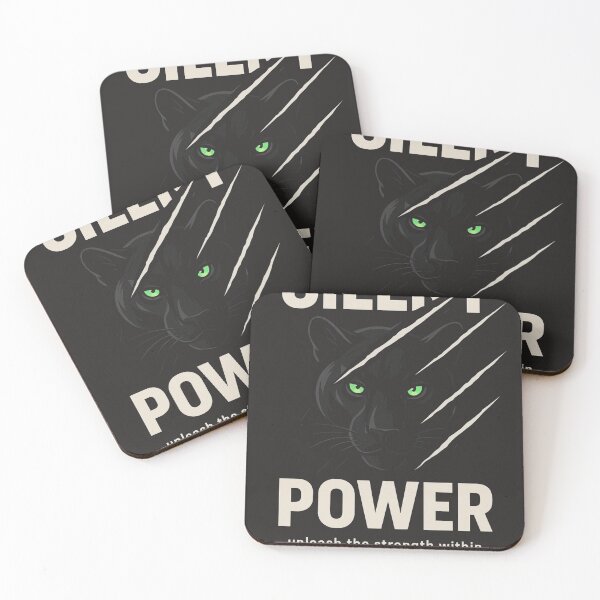 Item preview, Silent Power — Panther Perception Control  Digital Presence Streetwear designed and sold by SavannaStrikes.