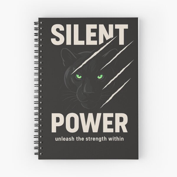 Item preview, Silent Power — Panther Perception Control  Digital Presence Streetwear designed and sold by SavannaStrikes.
