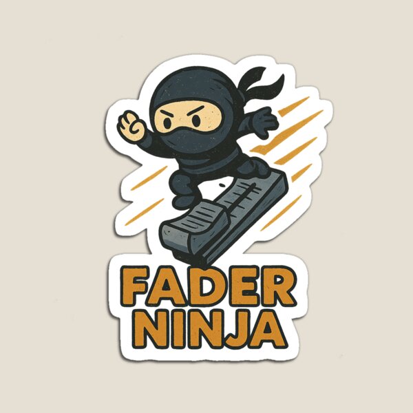 Item preview, Fader Ninja designed and sold by peaknerd.