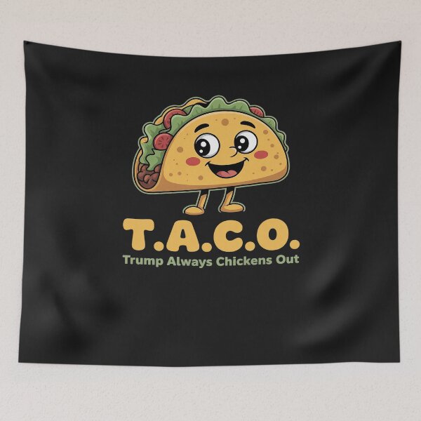 Item preview, Funny TACO Trump Always Chickens Out Cute Chicken Taco Lover designed and sold by itsnothatweird.