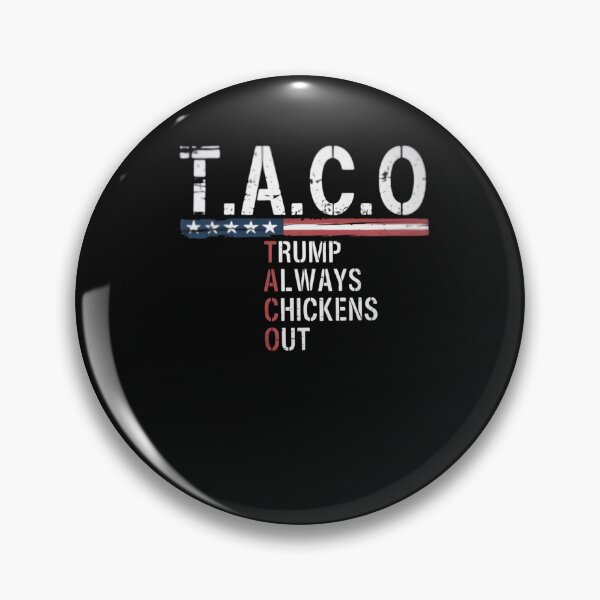 Item preview, Funny Taco Trump Always Chickens Out For Men Women designed and sold by itsnothatweird.