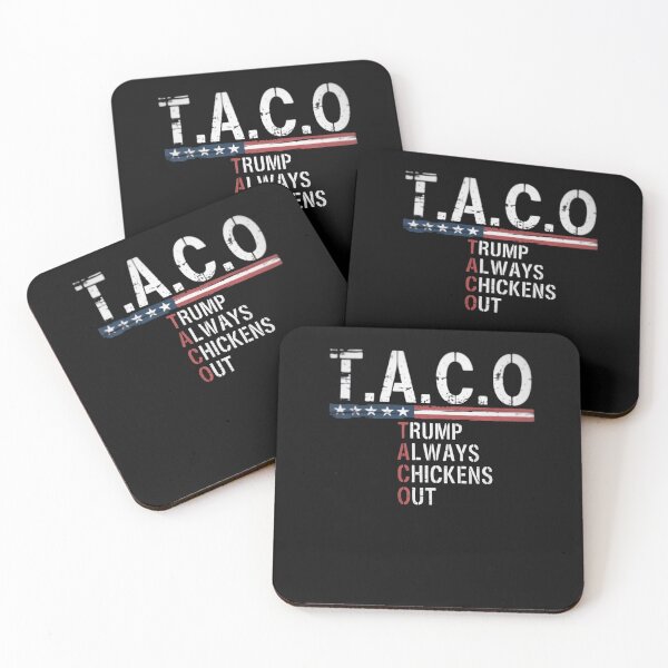 Item preview, Funny Taco Trump Always Chickens Out For Men Women designed and sold by itsnothatweird.