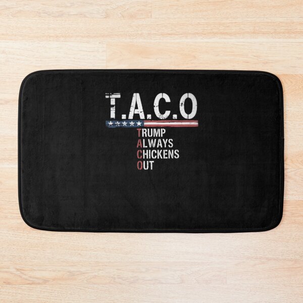 Item preview, Funny Taco Trump Always Chickens Out For Men Women designed and sold by itsnothatweird.