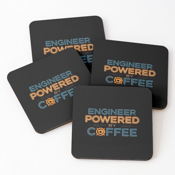 Item preview,  Engineer powered by coffee.. coffee loverful design- Caffeine engineers  designed and sold by Happyhoo1.