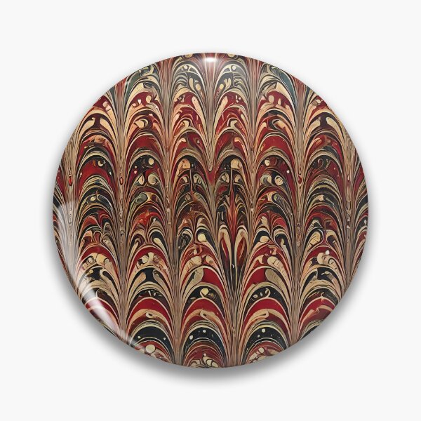 Item preview, Vintage Marbled Paper Pattern Retro Abstract Design designed and sold by PinUpPizzazz.