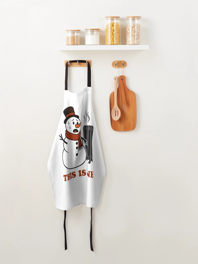 Thumbnail 4 of 6, Apron, Snowman designed and sold by Remy490.