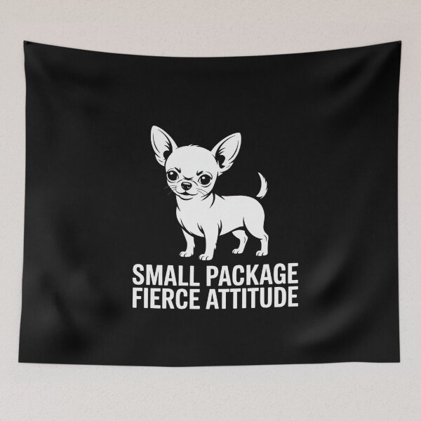 Item preview, Chihuahua Attitude T-Shirts: Small But Fierce & Sassy designed and sold by Reichcorp.