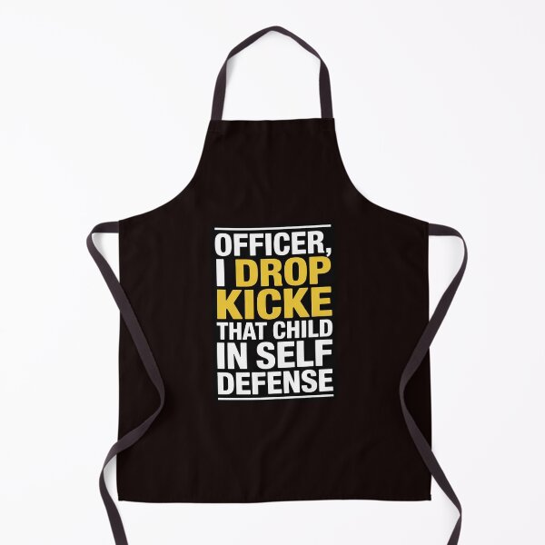 Item preview, Officer I Drop Kicked That Child In Self Defense Family Joke designed and sold by hettingerchaim.