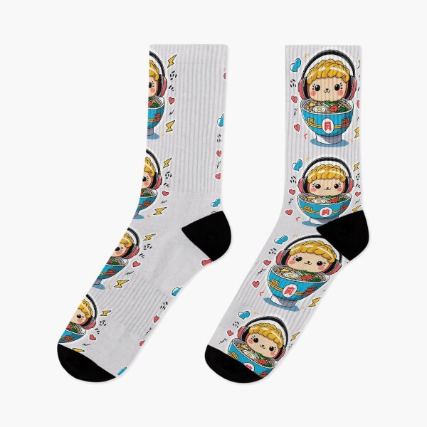 Item preview, Ramen Beats Mascot designed and sold by Velora_art01.