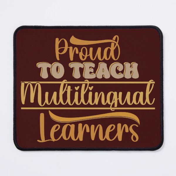 Item preview, Proud To Teach Multilingual Learners, Multilingual Vintage, ESL T-shirt, Teacher gift Reading , Book Funny Book Lover designed and sold by BePosh.