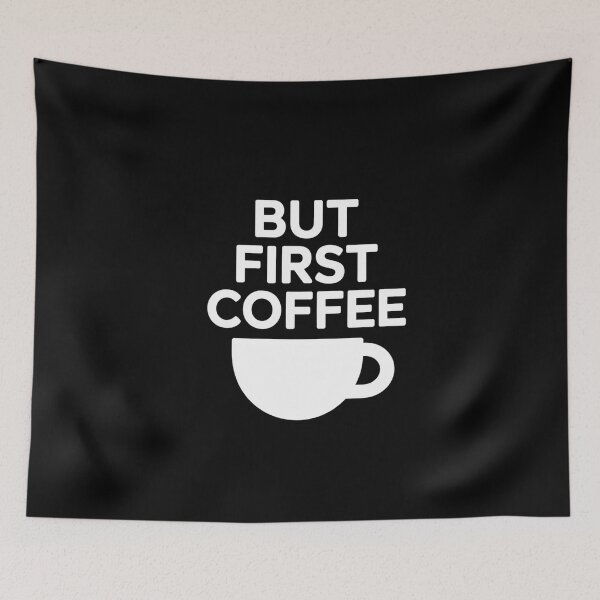 Item preview, But First Coffee Minimalist T-Shirt - Simple Cup Icon Design designed and sold by Reichcorp.