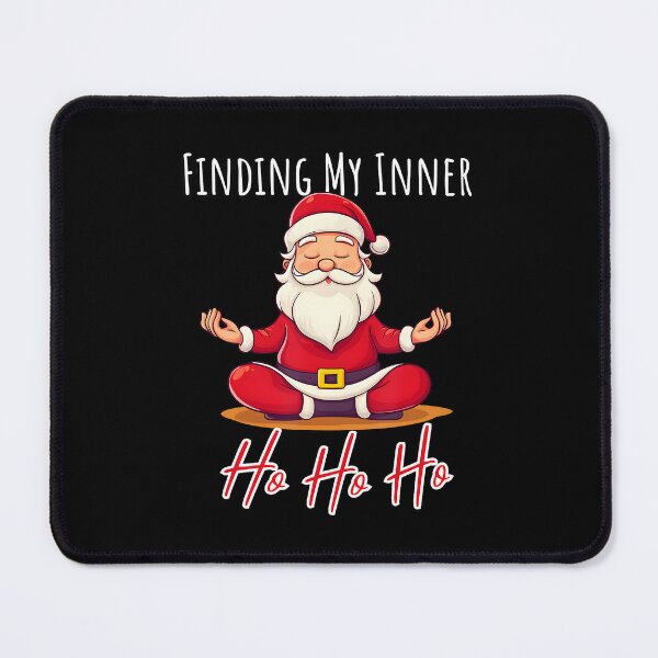 Item preview, Funny Santa Claus Yoga Christmas Lotus Pose Meditation designed and sold by KarlaLeanne.