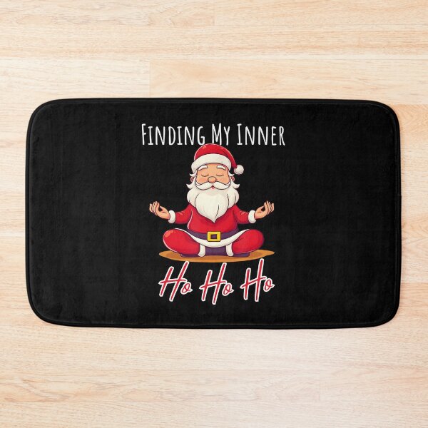 Item preview, Funny Santa Claus Yoga Christmas Lotus Pose Meditation designed and sold by KarlaLeanne.
