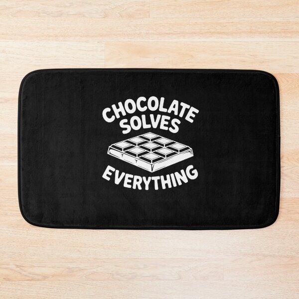 Item preview, Chocolate Solves Everything - Cozy Font T-Shirt designed and sold by Reichcorp.