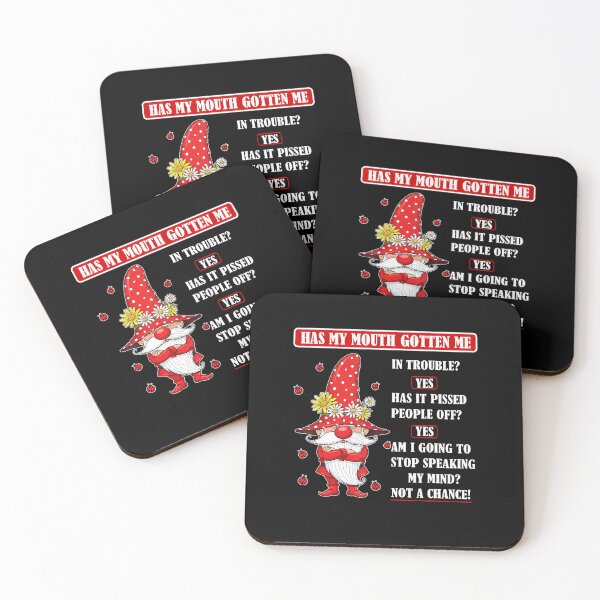Item preview, Has My Mouth Gotten Me In Trouble Yes Has It Pissed People designed and sold by KarlaLeanne.