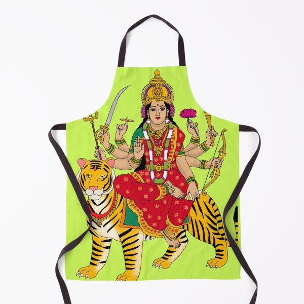 Item preview, Goddess Durga Artwork – Divine Warrior Mother Illustration designed and sold by Harshit_Digital_Arts.