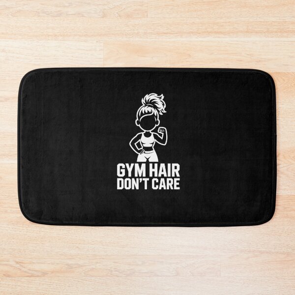 Item preview, Gym Hair Don't Care - Messy Bun Workout Gear Motivation designed and sold by Reichcorp.