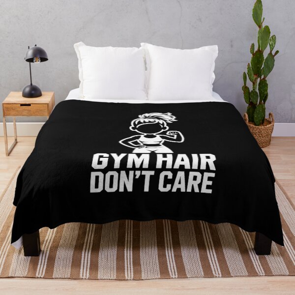 Item preview, Gym Hair Don't Care - Messy Bun Workout Gear Motivation designed and sold by Reichcorp.