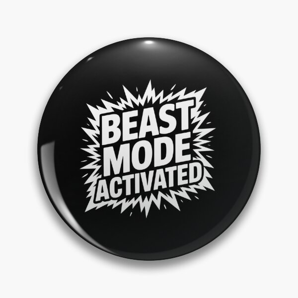 Item preview, Beast Mode Activated T-Shirt - Bold Typography & Energy Lines designed and sold by Reichcorp.