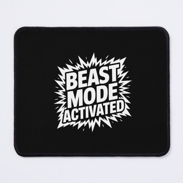Item preview, Beast Mode Activated T-Shirt - Bold Typography & Energy Lines designed and sold by Reichcorp.