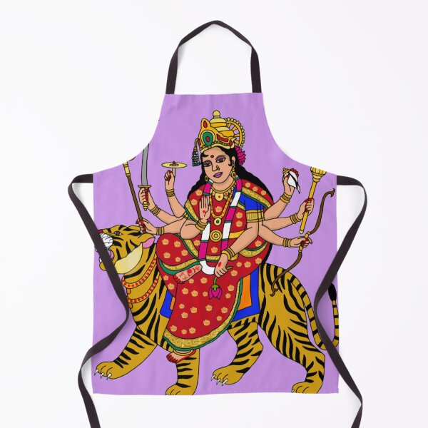 Item preview, Goddess Durga Artwork – Divine Warrior Mother Illustration designed and sold by Harshit_Digital_Arts.