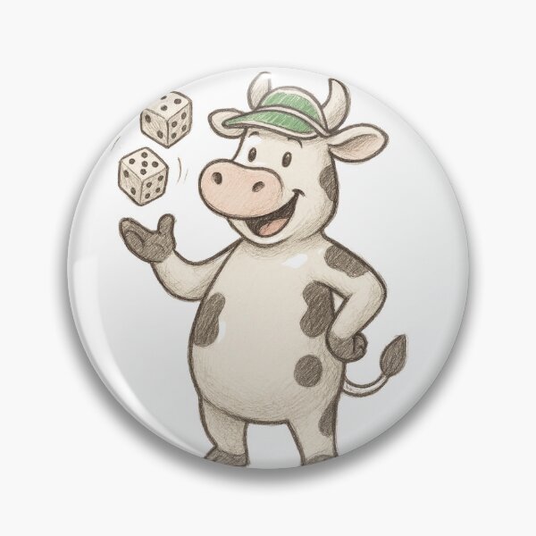 Item preview, Stark Vegas Cow Mascot Shirt designed and sold by City Light Tees.