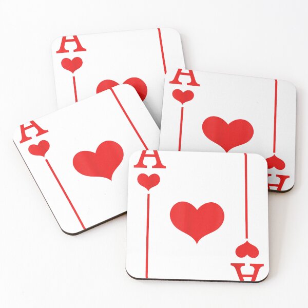 Item preview, Ace of Hearts Playing Card Halloween Design designed and sold by Hica1889.