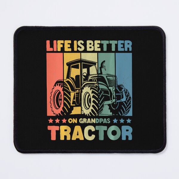 Item preview, Kids Young Farmer Funny Tractor Boy On Grandpas Tractor designed and sold by JanisPenelope.