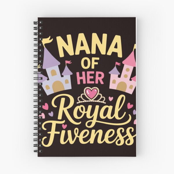 Item preview, Nana of Her Royal Fiveness Crown Queen 5th Birthday Party designed and sold by hettingerchaim.