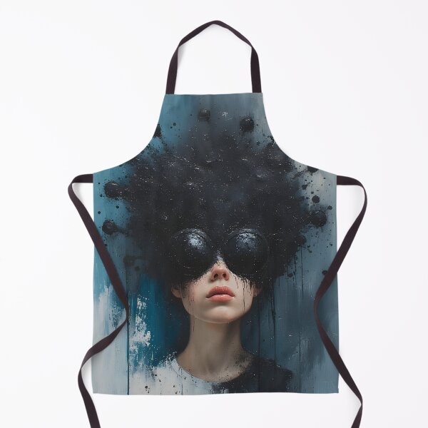 Item preview, Girl with darkness as a mask designed and sold by Mianku | Für das Leben.