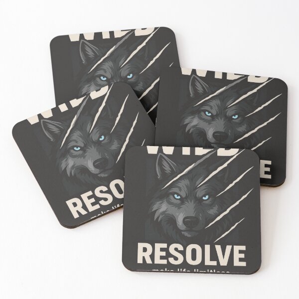 Item preview, Wild Resolve — Wolf Control Identity  Fashion Digital Presence designed and sold by SavannaStrikes.