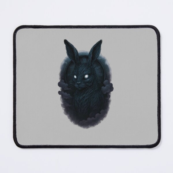 Item preview, Mystic Black Rabbit Smoke Fantasy Art Surreal Minimalist designed and sold by Kony83.