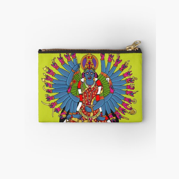 Item preview, Goddess Mahishasura Mardini Durga Artwork – Divine Warrior Mother Illustration designed and sold by Harshit_Digital_Arts.