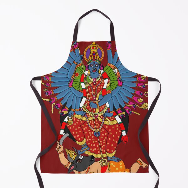 Item preview, Goddess Mahishasura Mardini Durga Artwork – Divine Warrior Mother Illustration designed and sold by Harshit_Digital_Arts.