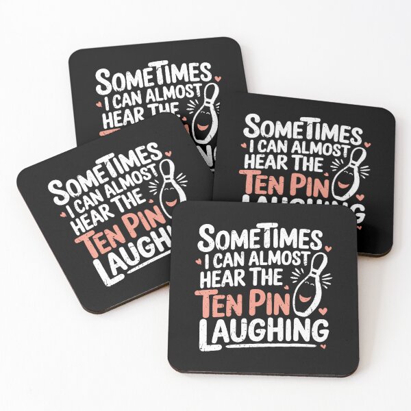 Item preview, Funny Bowling Bowler Quote Hear The Ten Pin Laughing Humor designed and sold by JosephineEdith1.