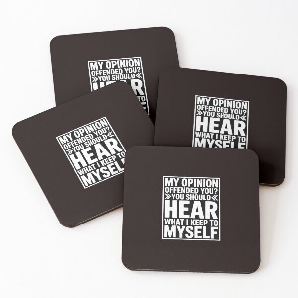 Item preview, My Opinion Offended You Sarcastic Humor designed and sold by hettingerchaim.